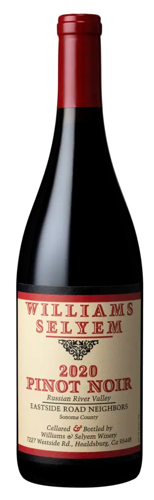 2020 Williams Selyem Pinot Noir Eastside Road Neighbors